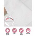 thumbnail image 6 of Pink Flamingo Kitchen Dish Towels for Drying Dishes Set of 4, Blue Summer Tropical Plants Leaves Waffle Weave Microfiber Hand Tea Bathroom Towels Quick Dry & Absorbent Towel 15.7x23.6, 6 of 7