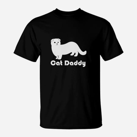 Cat Daddy Munchkin Scottish Fold TShirt
