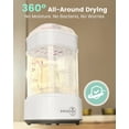 thumbnail image 5 of Grownsy Bottle Sterilizer and Dryer for Baby Bottles, Electric Steam Sterilization Machine,Pacifiers, Pump Parts,Toys White, 5 of 8