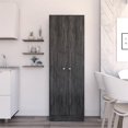 thumbnail image 2 of RST Brands Armoire de Rangement pour Garde-Manger en Bois de Lindon - Chêne Fumé, 2 of 6