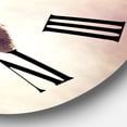 thumbnail image 3 of Designart 1 in Quartz Farmhouse Wall Clock, 3 of 5