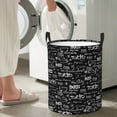 thumbnail image 6 of KLL Travel The World Waterproof Foldable Laundry Hamper Bucket with Handles for Storage Bin,Kids Room,Home Organizer (Small ), 6 of 7