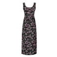 thumbnail image 3 of Robe Florale d'Été pour Femmes Mode Printemps/été Col Rond Décontracté Imprimé Sans Manches Robe Florale d'Été pour Femmes Robe d'Été Aguichant pour Femmes, 3 of 6