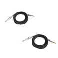 thumbnail image 1 of 1 pieza Cable de Estéreo de 6,35 mm Conector de Negro Azul de Metal, 1 of 6