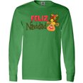 thumbnail image 3 of Inktastic Christmas Feliz Navidad with Cute Reindeer Long Sleeve T-Shirt, 3 of 5