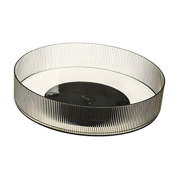 Bandeja giratoria para aperitivos, multifuncional, para fiestas, decoración del hogar, plato para aperitivos, encimera sin tapa