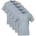 thumbnail image 1 of CAMISETA DE HOMBRE Gildan G1100 Gris Deportivo Pack de 5 Talla S, 1 of 5