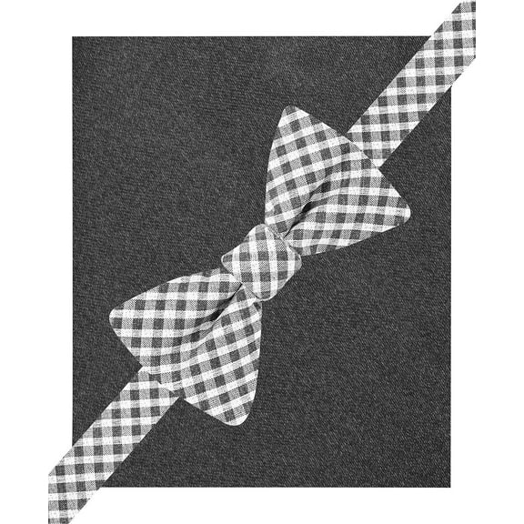 Alfani Men's Adam Gingham Checked Box Set Tie