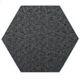 thumbnail image 1 of Furnish My Place Indoor Floor Rug - 10 ft. Hexagon, Navy, Distressed, Area Rug for Bedrooms, Hallways, Living Rooms, 1 of 5