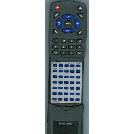 Replacement Remote for BROKSONIC RT076N0DW200 076N0DW200 CTGV2736