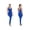 Royal Blue, variant on Follow My Curves-Basic Sleeveless Yoga Jumpsuit (Pants)