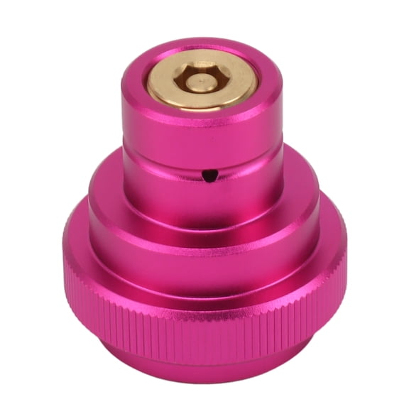 Adaptateur de Recharge pour Machine à Soda, Adaptateur Rapide CO2 TR21 à 4 Fils Poli pour Bulles d'Eau Gazeuse Violet, Jaune