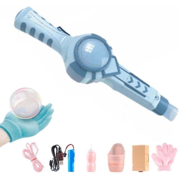 Colorful Smoke Bubble Machine, Elastic Bubble Fog Wand, Magic Interactive Fog Bubbles Machines for Party, Fog Machine Outdoor, Lightweight Design