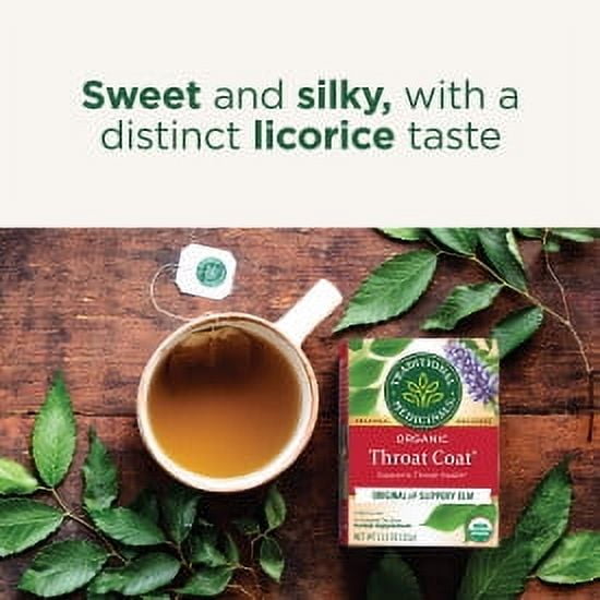 Amazon.com : Traditional Medicinals Organic Throat Coat