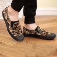 thumbnail image 6 of NOKIO Men Camouflage Flat Shoes S𝗅ip On Wide Toe Walking Sneakers Lightweight Outdoor Work Shoes Non S𝗅ip Durab𝗅e Sole Sport Shoe Breathable Canvas Hiking Shoes, 6 of 8