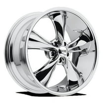 Foose 1PC Aluminum Rim F105 LEGEND 20X10in Chrome Plated Finish, F105200090 20