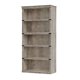 thumbnail image 1 of Estilo rural de madera abiertos floor - standing estante con almacenamiento: heavy - duty de altura exposición estante de libros sala de estar, oficina, cuarto de estudio, y entrada (gris), 1 of 8