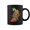 Black, variant on Colorful Treble Clef Music Theory Musician Teacher Birds Coffee Mugs