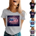 thumbnail image 2 of 250th Anniversary USA Shirts Womens Flag Heart 1776 2026 July 4th 250th Birthday T-Shirt, 2 of 5