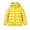 Yellow, variant on ITSAME Girls Quilted Puffer Jacket (0-15) Full Zip Hooded Long Sleeve Lightweight Winter Warm Coat with Pockets Size 9