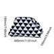 thumbnail image 4 of Monedero Nube Bolso Tejido A Rayas para Mujer Color Contrastante, 4 of 8