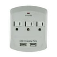 thumbnail image 2 of 3 Outlet Surge Protector with 2 USB(12), 2 of 2