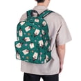 thumbnail image 5 of Goofa Halloween Ghosts Printed Backpack,Laptop Backpack,Durable Anti-Theft Travel Work Backpack,Water-resistant Backpack, 5 of 9