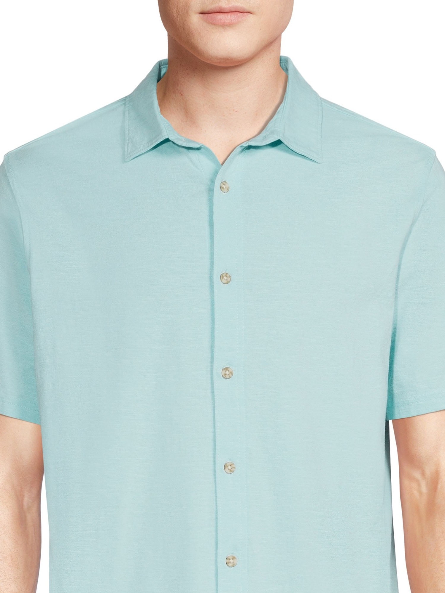 George Men’s Knit Button Down Shirt, Sizes S-3XL