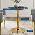 thumbnail image 3 of Verne 28" Artificial Marble Dining Table, 3 of 6
