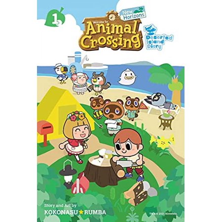 Pre-Owned Animal Crossing: New Horizons, Vol. 1: Deserted Island Diary (Paperback) 1974725928 9781974725922