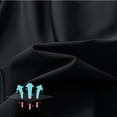 thumbnail image 5 of Men's Casual Shorts - Workout Black Quick Dry Basketball Shorts Men's Summer Beach Shorts Quick Dry Loose-Fit Athletic Shorts Gym Workout Shorts for Men, 5 of 6