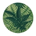 thumbnail image 2 of GOSMITH Tablecloths Palm Leaf, Exotic Pattern with Tropical Leaves in Watercolor Art Style Jungle Luau Hawaii White, 2 of 7