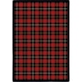 thumbnail image 2 of Kaleidoscope - Whimsical Area Rugs Bit O' Scotch, 7'8" x 10'9", Lumberjack Red, 2 of 4