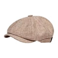 thumbnail image 5 of BLESIYA Hat Summer Cabbie Driving Hat Flat Hat for Driving Camping Accessories Khaki, 5 of 8