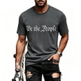 thumbnail image 4 of Men’s We the People Patriotic T-Shirt, Classic American Heritage Short Sleeve Graphic Tee, 4 of 4