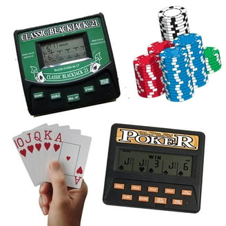 Classic Blackjack 21 Handheld Electronic Game - Digital Casino