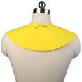 thumbnail image 2 of Capa De Corte De Pelo Corte de pelo chal cuello capa silicona cuello escudo para teñir el cabello (amarillo) Tmvgtek Cuidado Belleza, 2 of 4
