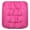 Hot Pink, variant on weibbin Soft Warm Seat Cushion - Front Rear Pad Cushion Vehicle Seat, Non-Slip Backing, Car Accessories for Home and Office Chair, Polyester