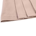 thumbnail image 5 of Bienzoe Girl's Cotton Stretchy School Uniforms Pleated Skirt Khaki 7, 5 of 9