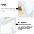 thumbnail image 4 of KAKOWELY Hanging Easter Pinata Rabbit Paper Decoration White Pendant for Festive Display, 4 of 8