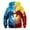 Blue, variant on RTKFRFLM Kids Full Zip Hoodie 3D Digital Print Hooded Sweatshirt Jacket Dark Blue 9-10 Years