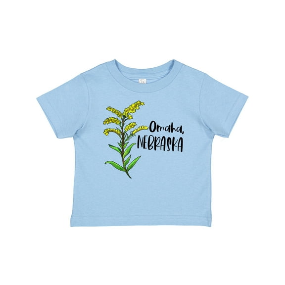 Inktastic Omaha, Nebraska Goldenrod Flower Boys or Girls Baby T-Shirt