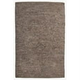 thumbnail image 2 of LuxenHome Set of 2 Handwoven Dark Brown Leather/Cotton Rug, 2 of 8
