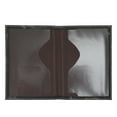 thumbnail image 2 of Unique Bargains 1 Pc Passport Holder Marble Pattern Airplane Passport Sleeve Black, 2 of 5