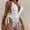 White, variant on 2023 Swimsuit Women's V Tassel Swimsuit White Bikini Shorts And Man -Bikini Scalloped Brief Two Piece Swimsuit Women's Swimwear Dresses Woman Transparent Bikini White Bikini Top Beach Bikini Long