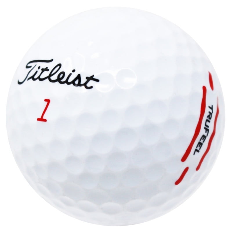 Pre-Owned Titleist TruFeel Golf Balls 2023 Year Model, Mint / AAAAA Condition, 48 Count, by Reload