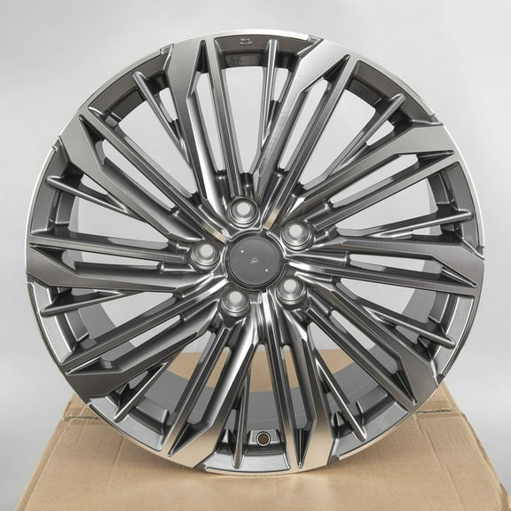 New 19 Inch Wheels For 2023-2024 Nissan Altima, 19" x 8" Machined Face with Gray Alloy Rim