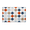 Multicolor, variant on FairOnly Modern Diamond Grid 8'x10'Area Rug Machine Washable Low Pile Non Slip Carpet for Living Room Home Office,Multicolor