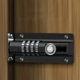 thumbnail image 3 of Puerta de seguridad de la puerta Puerta de seguridad sin llave contraseña sin llave perno deslizante de seguridad para el hogar, 3 of 5