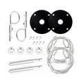 thumbnail image 5 of Hood Pins Kit For Car Stainless Steel Car Hood Cover Aluminum Alloy Hood Pins, 5 of 8